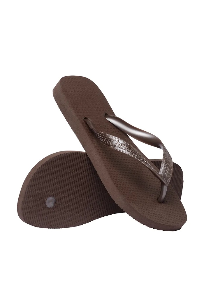 Havaianas japonki damskie TOP TIRAS brązowy 4137428.0727