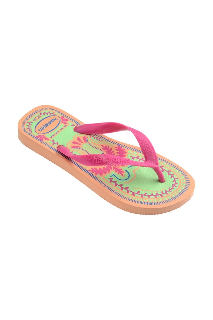 Obuwie Havaianas japonki damskie TOP SUMMER VIBES 4150162.0027 różowy