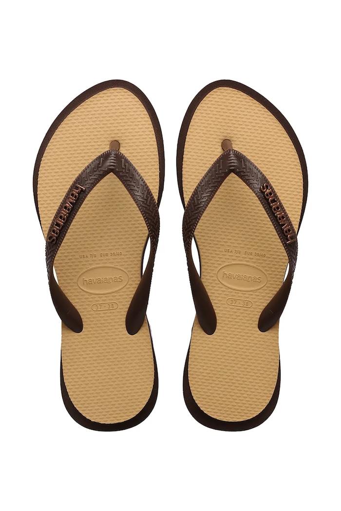 Havaianas σαγιονάρες δίχαλο Γυναικεία TOP POINT FUSION μπεζ 4150172.1859