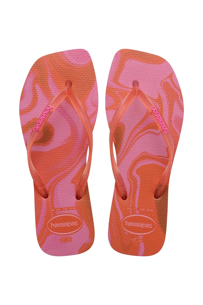 Havaianas šľapky dámske SQUARE JELLY oranžová 4150245.1106