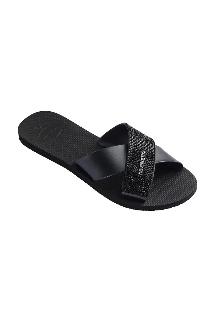 Havaianas σαγιονάρες Γυναικεία AQUA GLOW 4150265.0090 μαύρο SS26