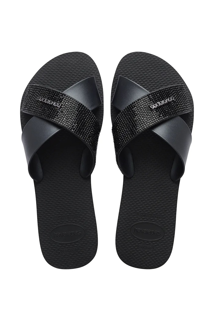 Havaianas σαγιονάρες Γυναικεία AQUA GLOW μαύρο 4150265.0090