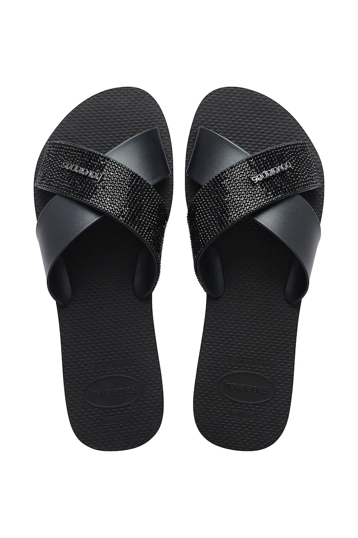 Havaianas σαγιονάρες Γυναικεία AQUA GLOW μαύρο 4150265.0090
