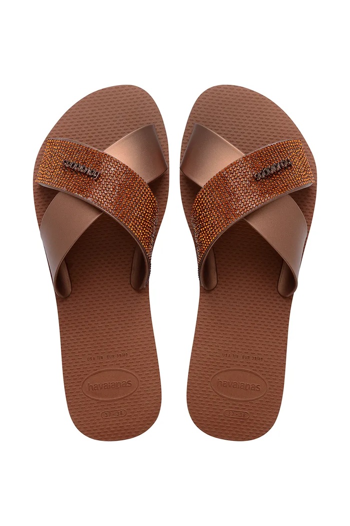 Havaianas σαγιονάρες Γυναικεία AQUA GLOW καφέ 4150265.1976