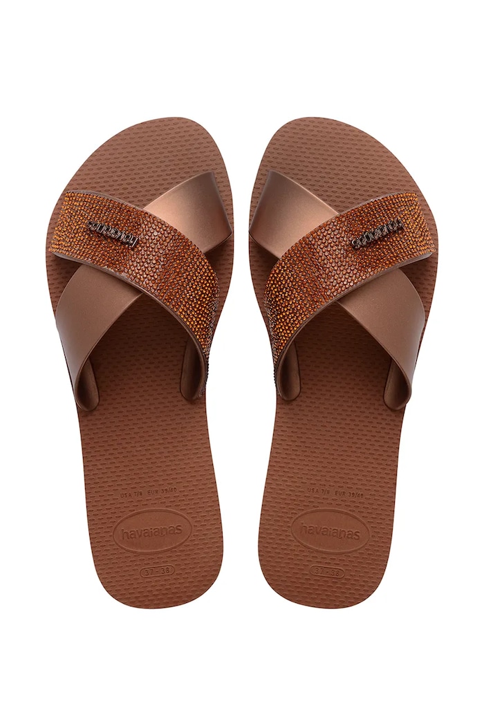 Havaianas σαγιονάρες Γυναικεία AQUA GLOW καφέ 4150265.1976