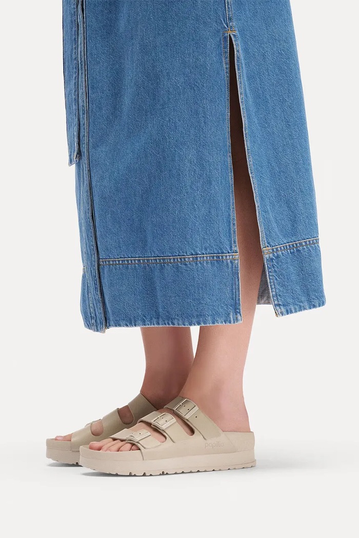 Birkenstock Florida III Flex Platform papuci cu platformă pentru femei din piele 1031441