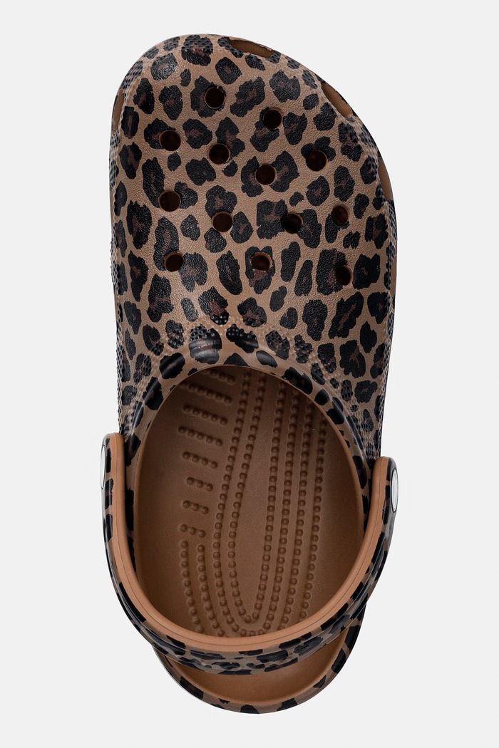 Crocs klapki Classic Animal Clog brązowy 211800.2LD