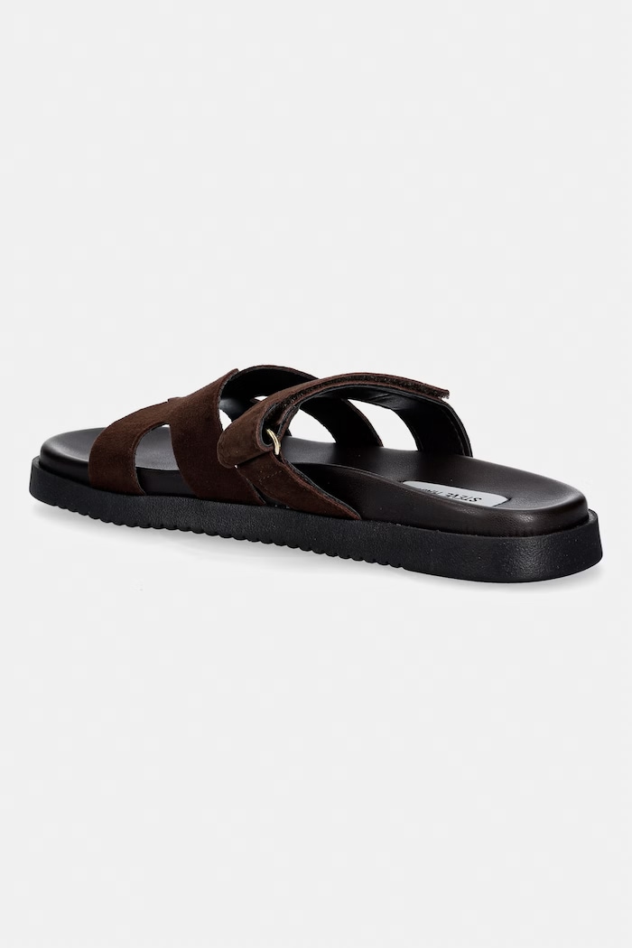 Obuv Steve Madden šľapky dámske semišové Missile-E 11003504.DBS hnedá