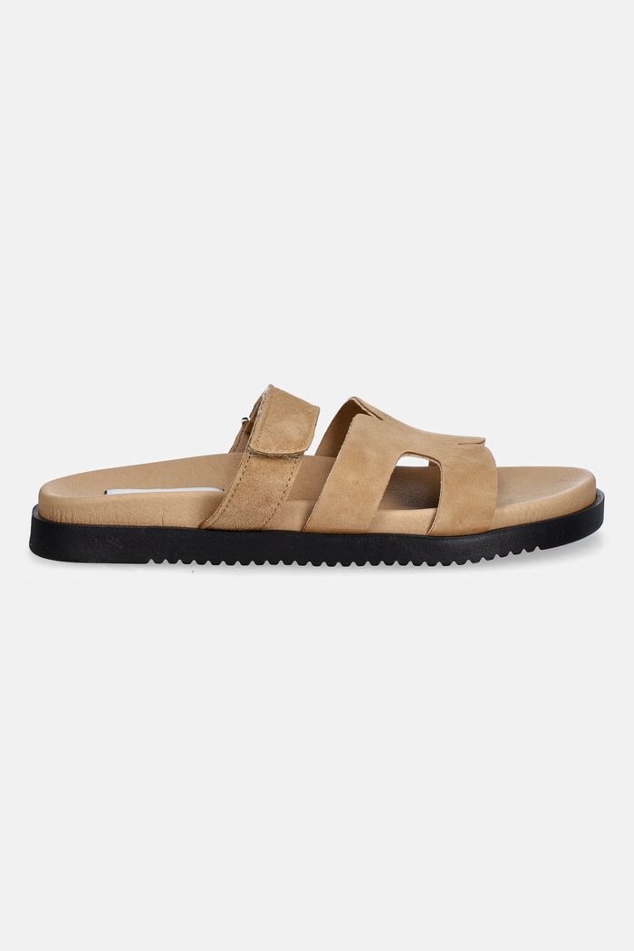 Steve Madden šľapky dámske nubukové Missile-E 11003504.295 hnedá SS26