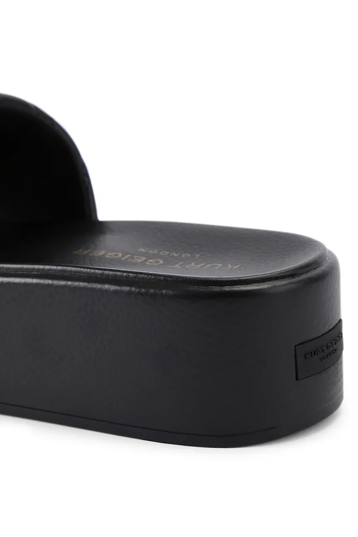 Încălțăminte Kurt Geiger London papuci cu platformă pentru femei Meena Eagle Platform 4797800979 negru