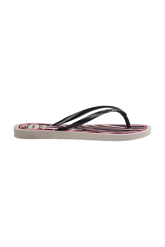 Dámske šľapky Havaianas SLIM ANIMALS 4103352.7018 čierna SS26