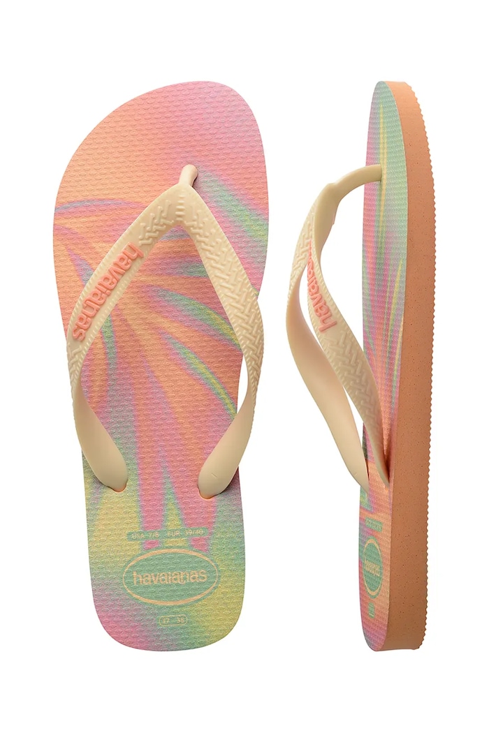 Dámske šľapky Havaianas TOP FASHION 4137258.6512 žltá