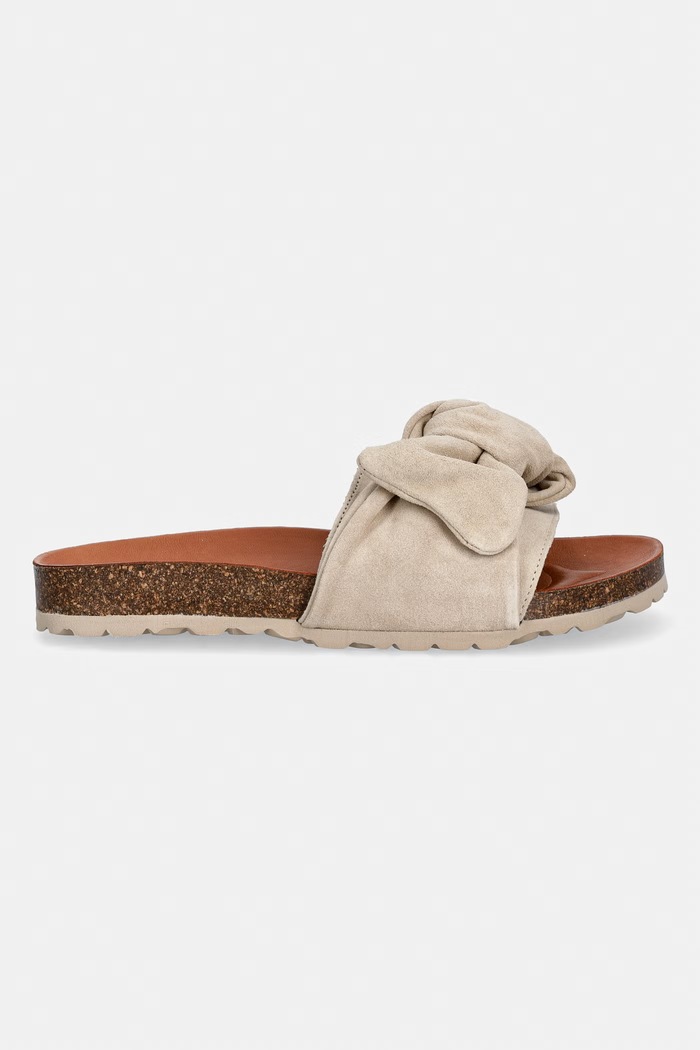 Verbenas σαγιονάρες Γυναικεία σουέτ ROXY VELOUR 3300470268.CRUDO μπεζ SS26