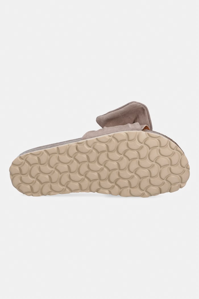Verbenas σαγιονάρες γυναικείες σουέτ ROXY VELOUR 3300470268.PIEDRA καφέ