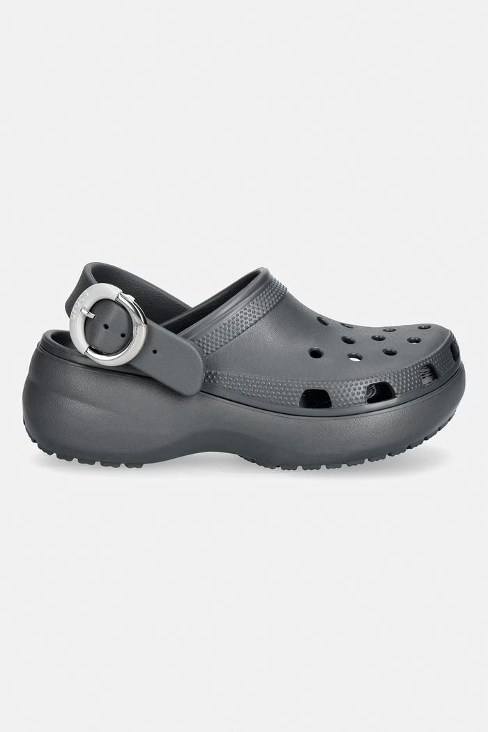 Crocs σαγιονάρες Στην πλατφόρμα Γυναικεία Classic Platform Buckle Clog 213230.0YK γκρί SS26