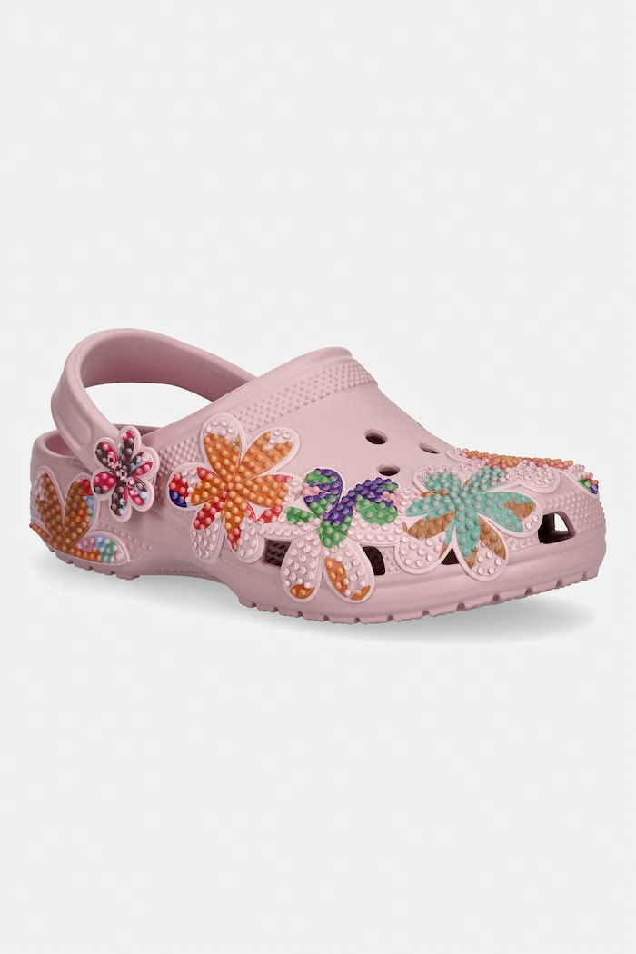 Crocs σαγιονάρες Γυναικεία Classic Summer Beaded Clog ροζ 213237.5AD