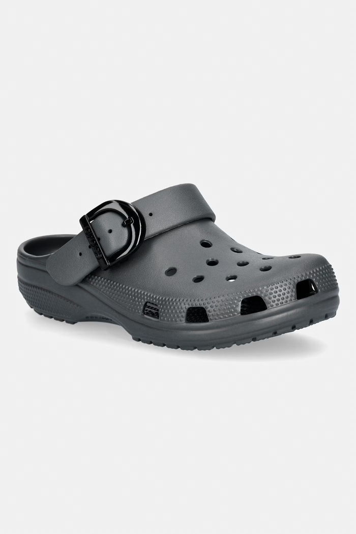 Crocs pantofle dámské Classic Buckle Clog šedá 213347.0YK