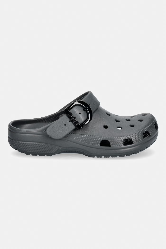 Crocs natikači ženski Classic Buckle Clog 213347.0YK siva SS26
