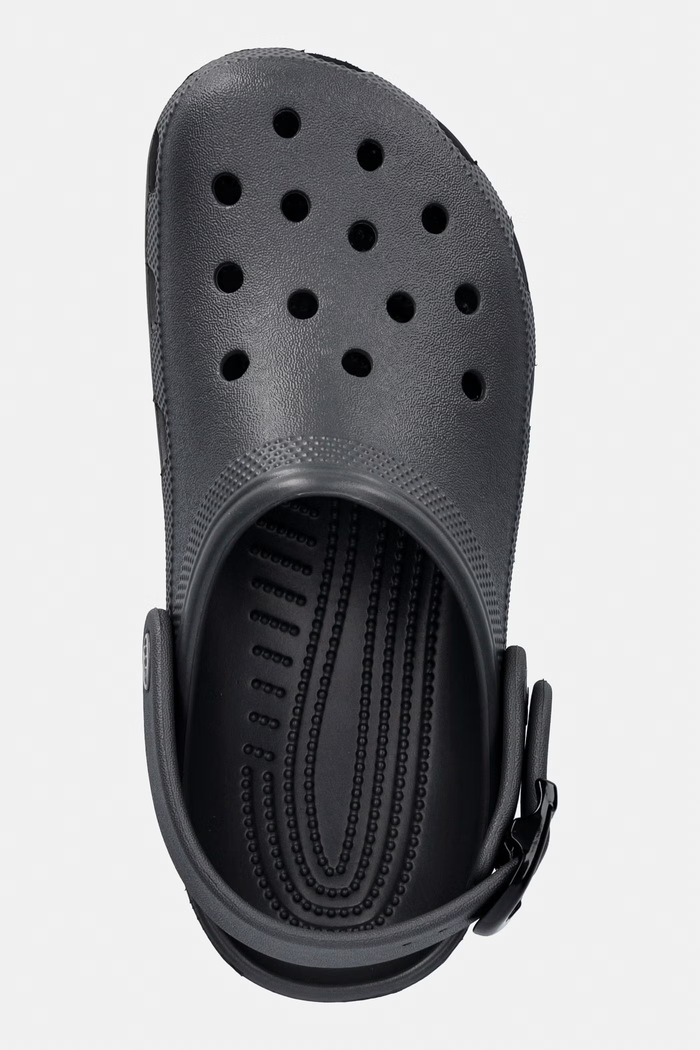 Crocs σαγιονάρες Γυναικεία Classic Buckle Clog γκρί 213347.0YK