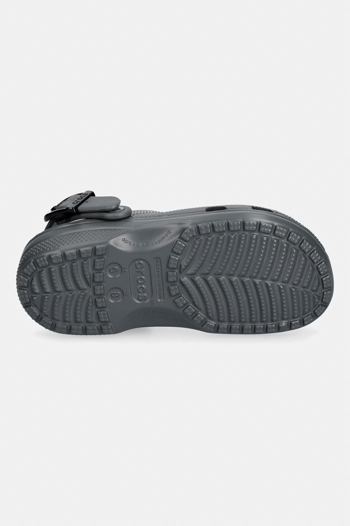 Crocs σαγιονάρες Γυναικεία Classic Buckle Clog 213347.0YK γκρί