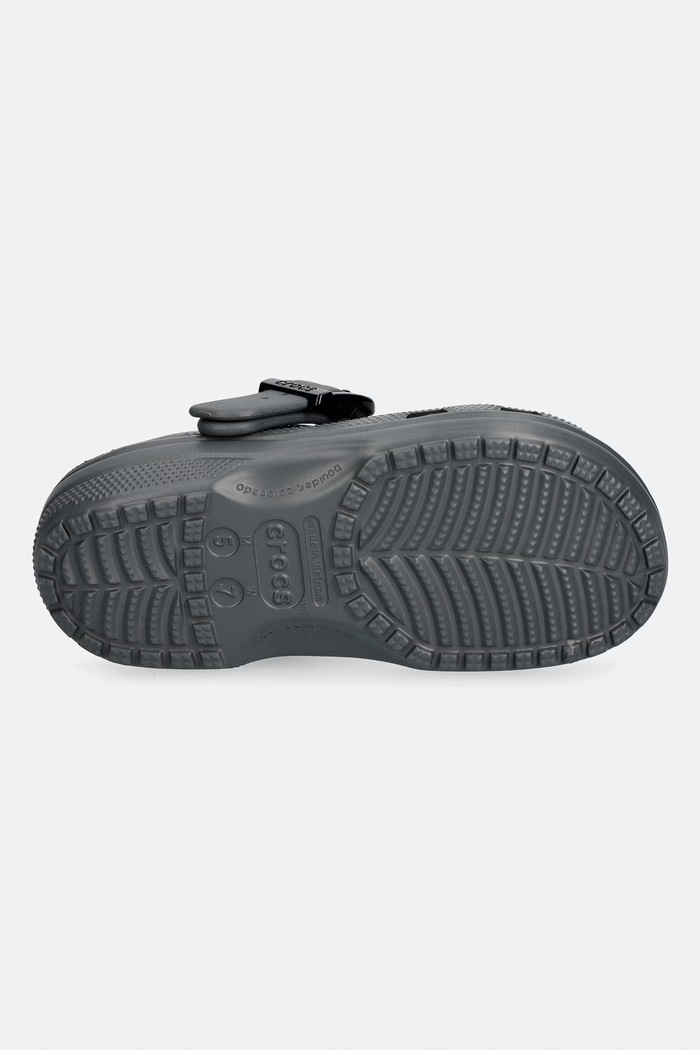 Crocs natikači ženski Classic Buckle Clog 213347.0YK siva