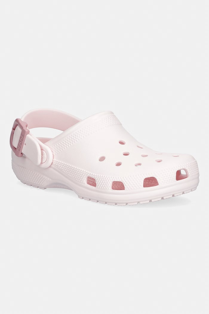 Crocs σαγιονάρες Γυναικεία Classic Buckle Clog ροζ 213347.7DF