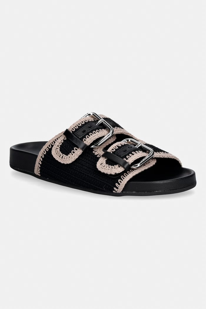 Weekend Max Mara šľapky dámske Wkabonito čierna 2615521055600.BLACK