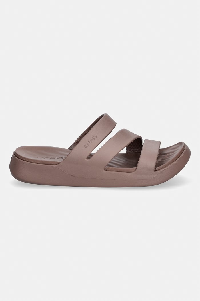 Crocs Getaway Strappy klapki damskie 209587.0LF brązowy SS26