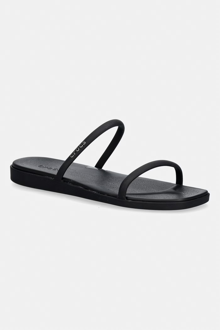 Crocs Miami Two Strap Σαγιονάρες Γυναικεία μαύρο 209795.001