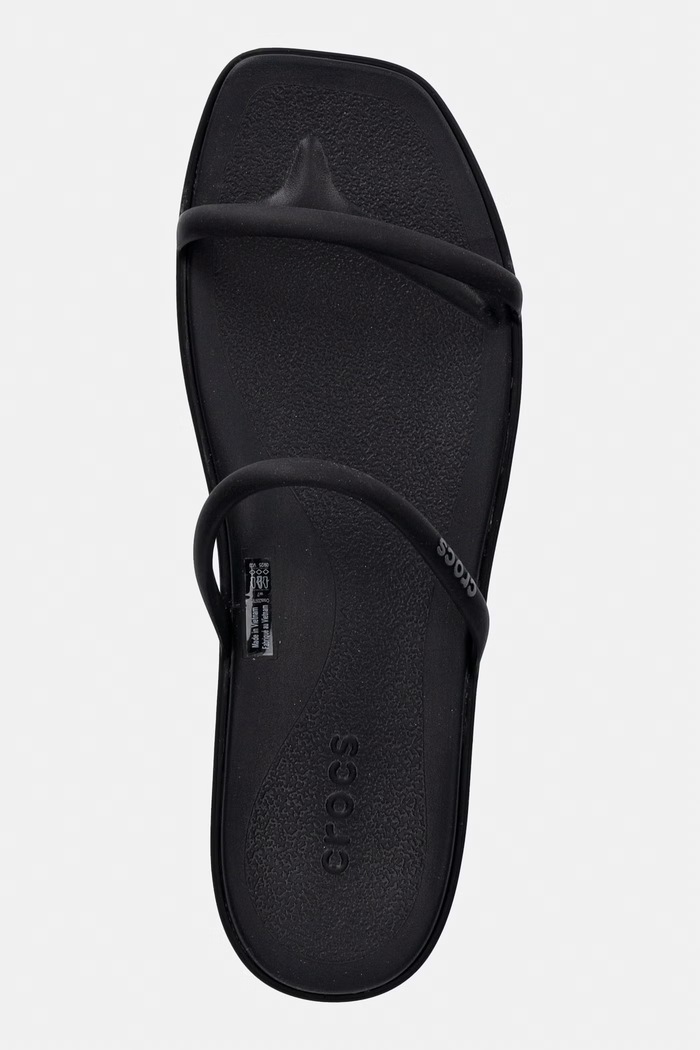 Crocs Miami Two Strap Σαγιονάρες Γυναικεία μαύρο 209795.001