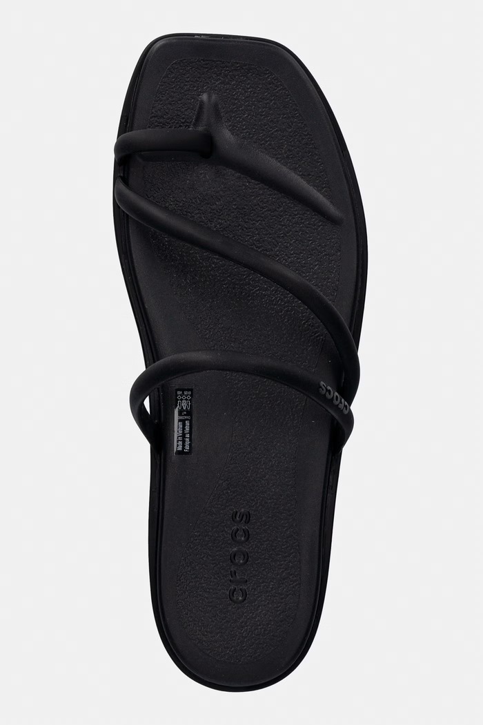 Crocs Miami Toe Loop Ιαπωνικά Γυναικεία μαύρο 209862.001