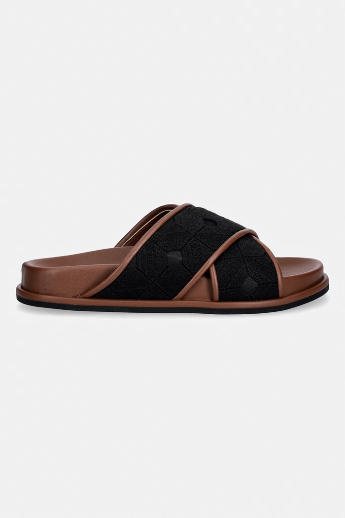 Max Mara Beachwear papuci pentru femei Bchpeonie 2616521019600.BLACK negru SS26