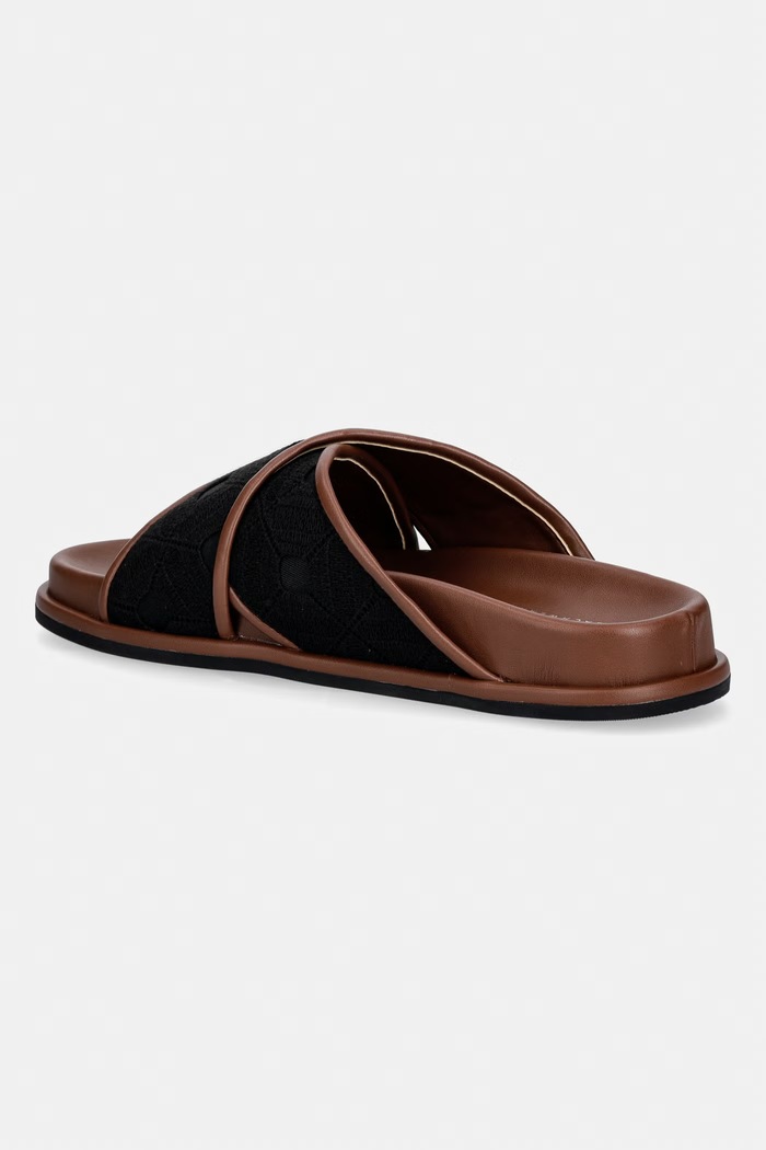Încălțăminte Max Mara Beachwear papuci pentru femei Bchpeonie 2616521019600.BLACK negru
