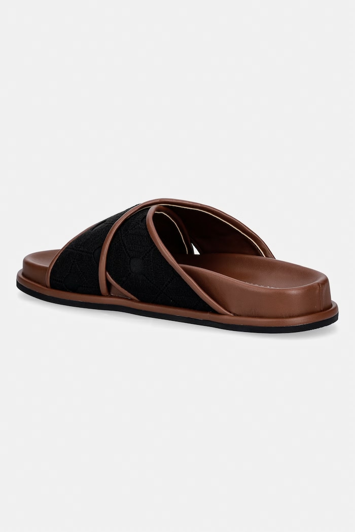Încălțăminte Max Mara Beachwear papuci pentru femei Bchpeonie 2616521019600.BLACK negru