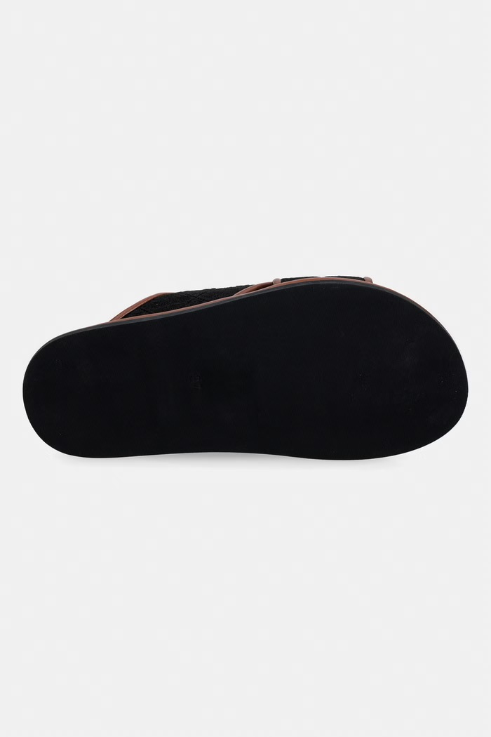 Max Mara Beachwear papuci pentru femei Bchpeonie 2616521019600.BLACK negru
