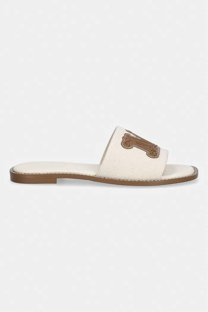 Max Mara Beachwear Σαγιονάρες Επίπεδο τακούνι Γυναικείες Bchcaucaso 2616521039600.CAMEL μπεζ SS26