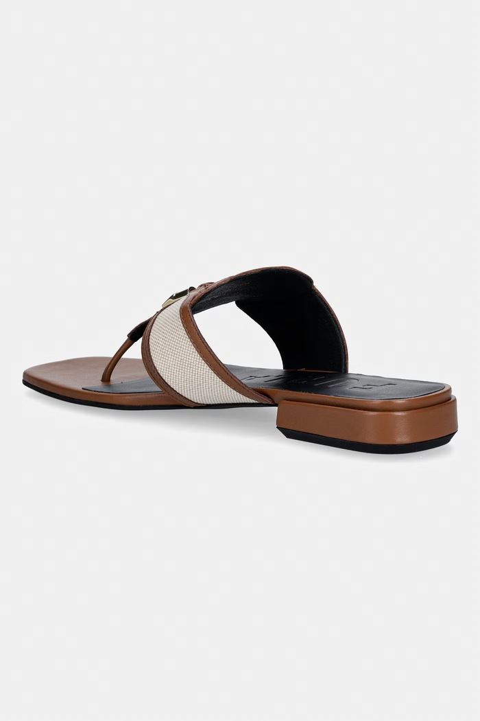 Obuv Furla šľapky dámske Summer Thong YL05SUM.BX3893.1044S hnedá