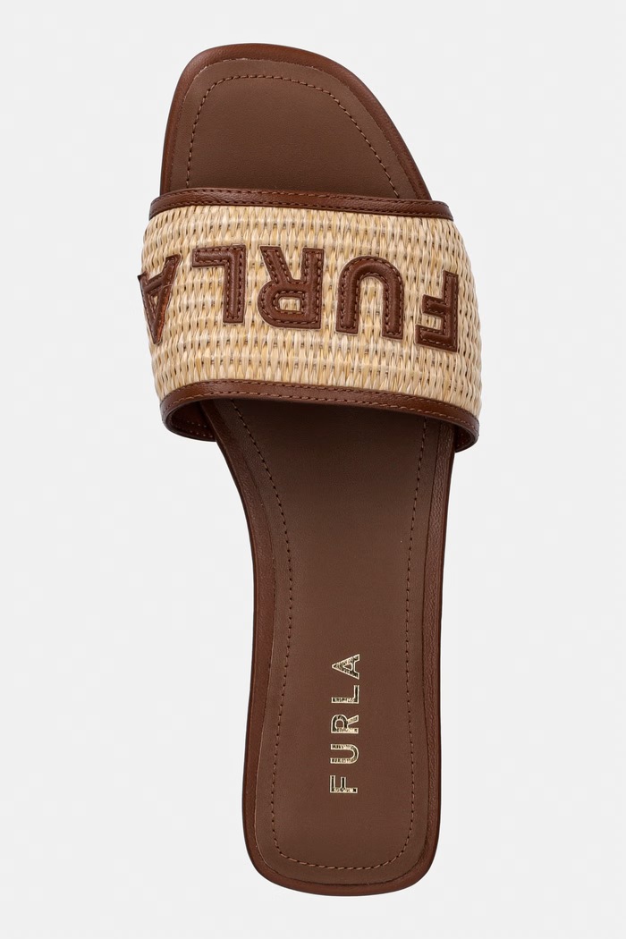 Furla dámske šľapky Brezza hnedá YL55BRE.BX4561.1107S