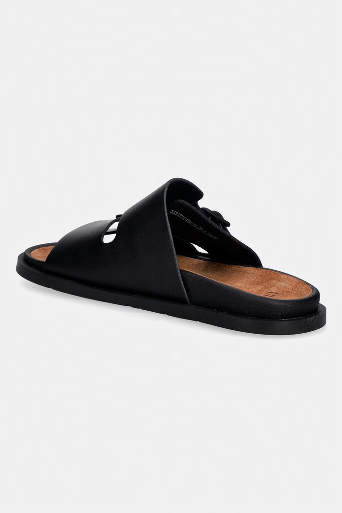 Obuwie Camper klapki damskie skórzane Lluc Sandal K201881.001 czarny