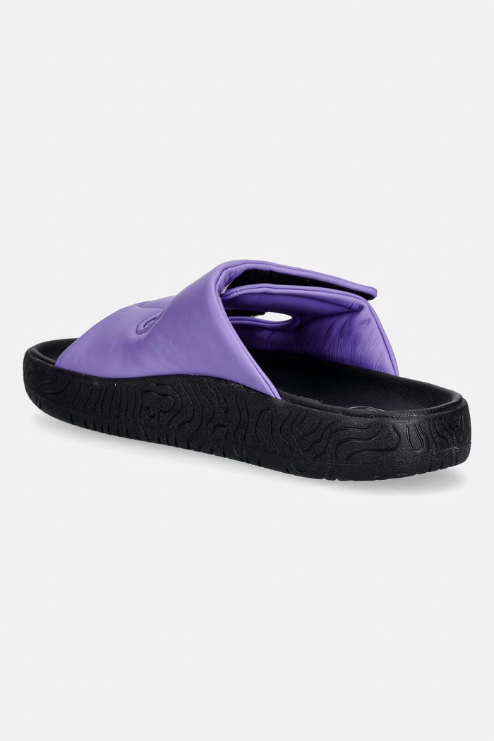 Shoes Veja Etna flip-flops women's leather EM0221055 violet