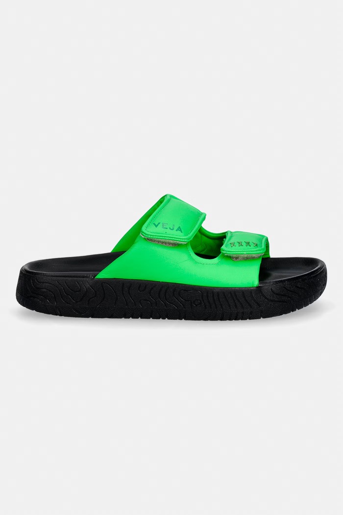 Veja Etna Flip-flops Women's leather EM0221350 green SS26