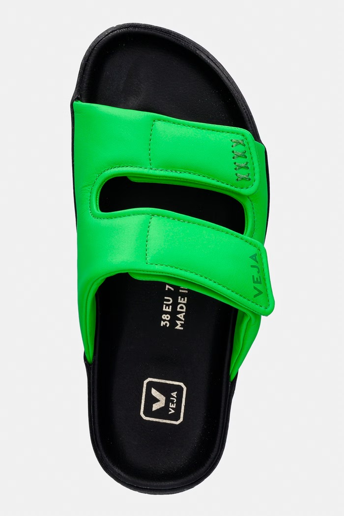 Veja Etna Flip-flops Women's leather green EM0221350