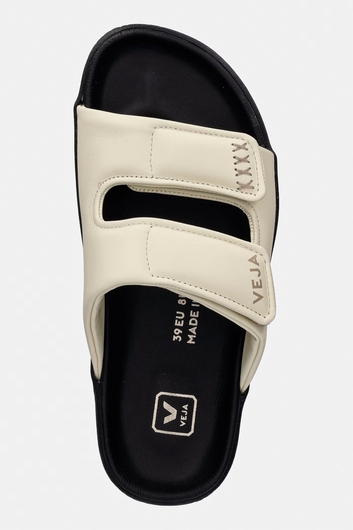 Veja Etna Flip-flops Women's leather beige EM0221583