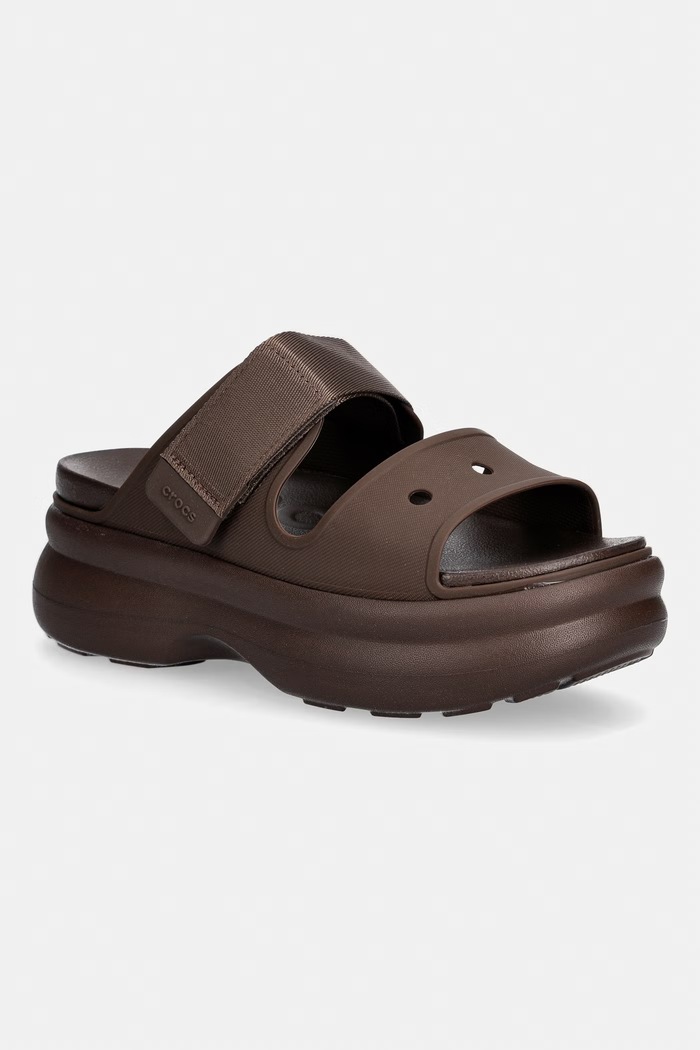 Crocs Soho дамски чехли с платформа кафяв 212861.21Q