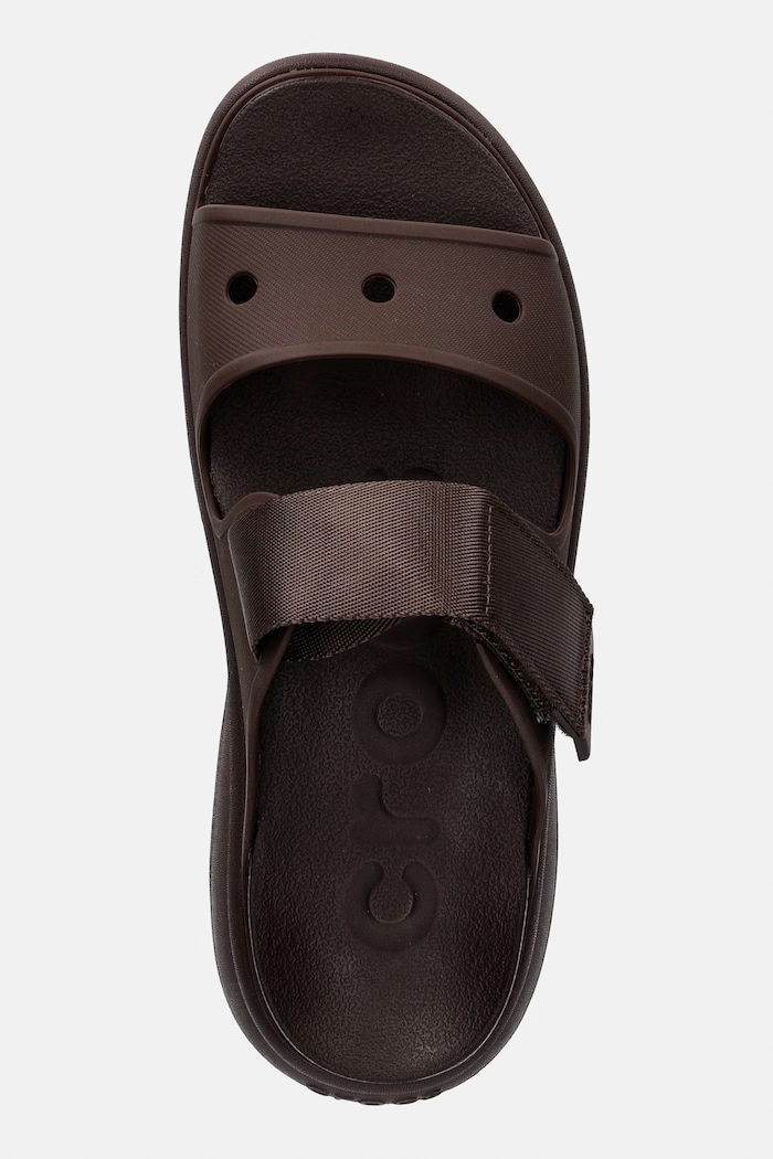 Crocs Soho дамски чехли с платформа кафяв 212861.21Q