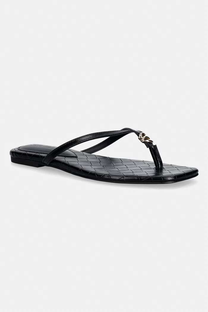 Steve Madden japonki damskie skórzane Maliyah czarny 11003818.017