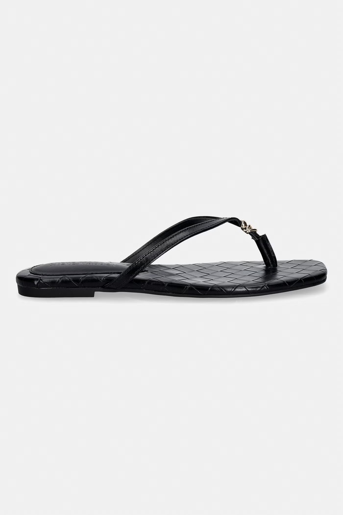 Steve Madden japonki damskie skórzane Maliyah 11003818.017 czarny SS26