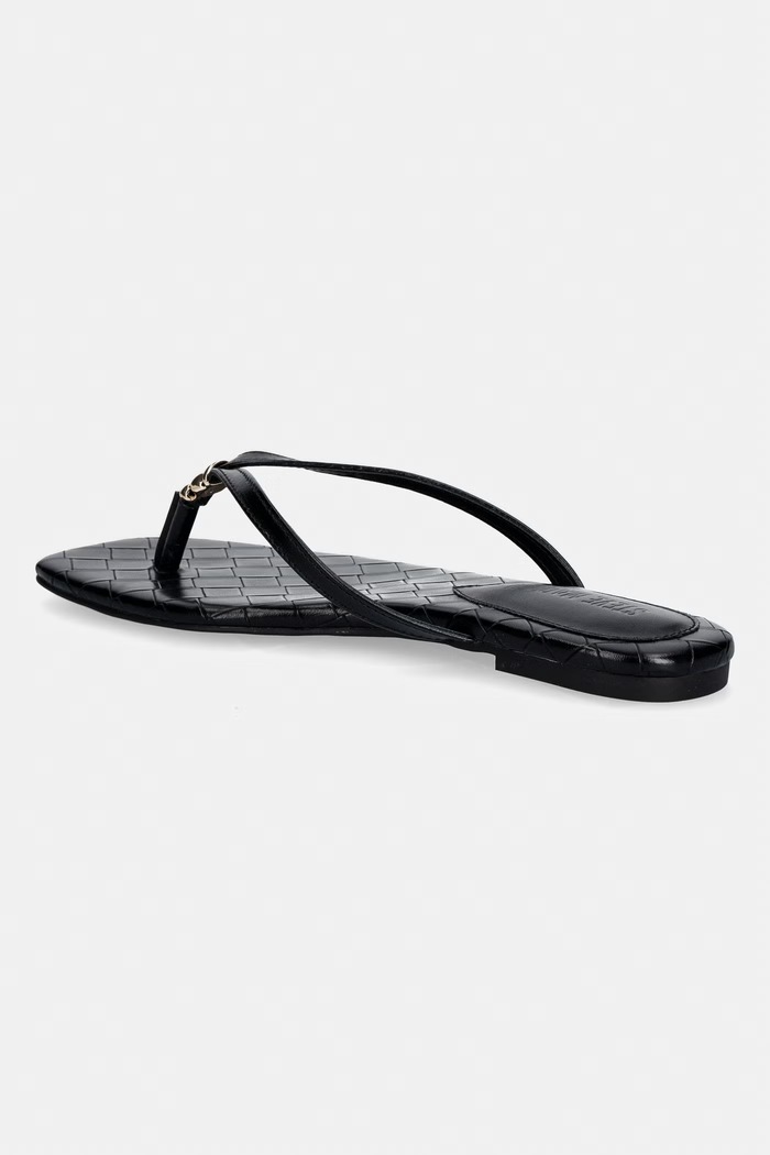 Obuwie Steve Madden japonki damskie skórzane Maliyah 11003818.017 czarny