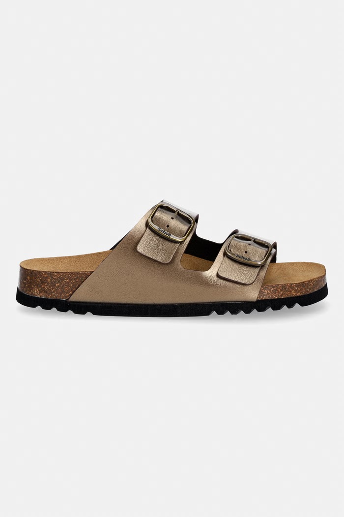 Scholl dámske šľapky JOSEPHINE F321661010 zlatá SS26