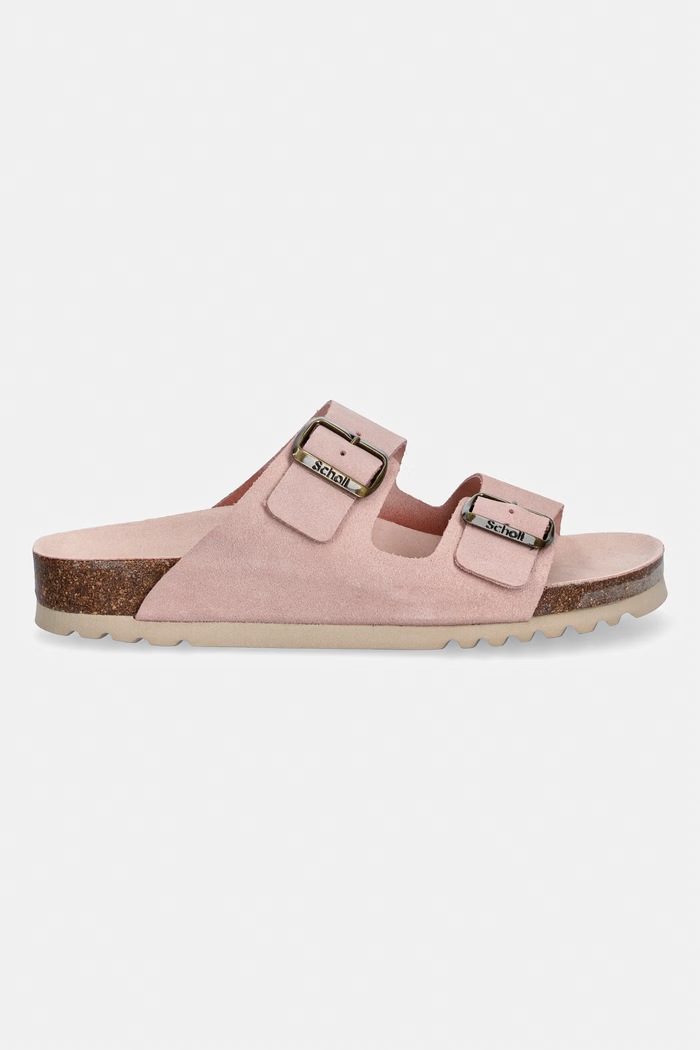 Scholl šľapky dámske semišové JOSEPHINE F305901048 ružová SS26